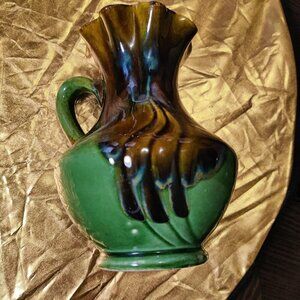 Bay Kemilac designed, 1960's Lava Glaze Pottery from W. Germany number 7317